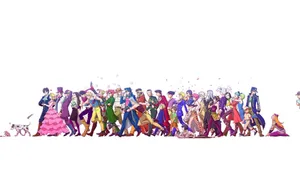 Jojo Bizarre Adventure All-star Characters Wallpaper