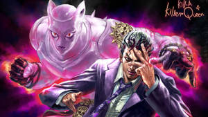 Jojo's Bizarre Adventure Kira Giorno Giovanna Wallpaper