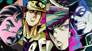 “jojo Stand Users Unite!” Wallpaper