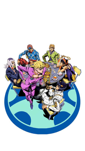 Jojos Bizarre Adventure Iphone Team Bucciarati Wallpaper