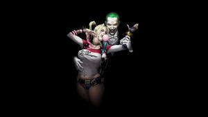 Joker And Harley Quinn Dark Love Wallpaper