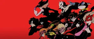 Joker From Persona 5 Takes On A Daring Mission. Wallpaper