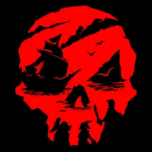 Jolly Roger Red Pfp Wallpaper
