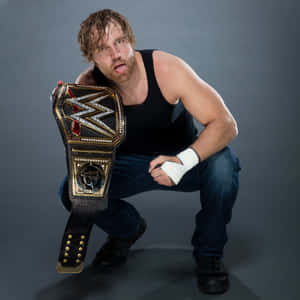 Jon Moxley Championship Belt Wallpaper