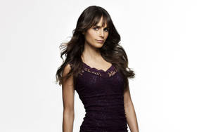 Jordana Brewster Black Laced Blouse Wallpaper