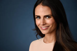 Jordana Brewster Dark Blue Background Wallpaper