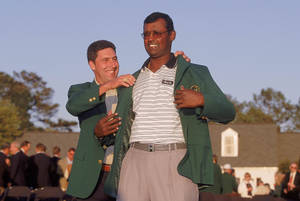 José María Olazábal And Vijay Singh Wallpaper