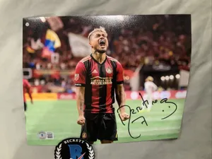 Josef Martinez Atlanta United Fc Signed Photo Card Wallpaper