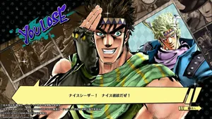 Joseph Joestar Standing Tall In High-quality Wallpaper Wallpaper
