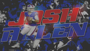 Josh Allen Quarterback Poster Wallpaper