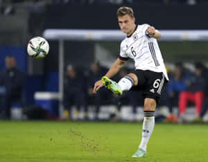 Joshua Kimmich Germany Midfielder Action Wallpaper