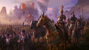 Journey Back In Time With Rome Total War Wallpaper