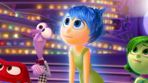 Joy Inside Out Blue Eyes Wallpaper