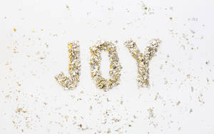 Joy Paper Art Wallpaper