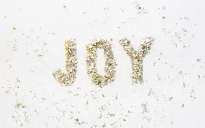 Joy Paper Art Wallpaper