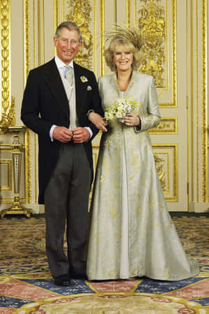 Joyous Moment Of Royal Union Wallpaper
