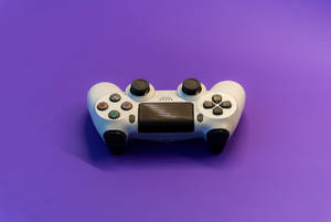 Joystick In Purple Wallpaper