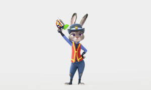 Judy Hopps In Police Uniform Wallpaper