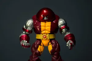 Juggernaut Red Yellow Armor Wallpaper