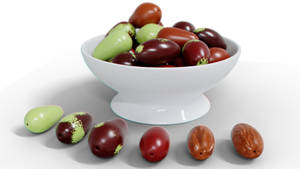 Jujube Fruit Fresh Seeds Wallpaper