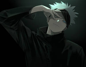 Jujutsu Kaisen 4k Satoru Black Wallpaper