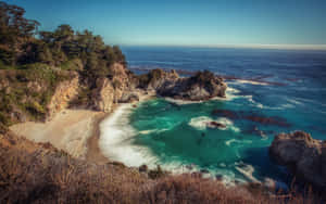 Julia Pfeiffer Burns State Park Coast Wallpaper