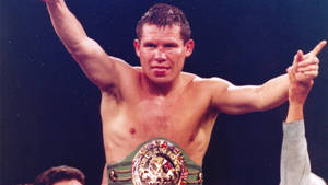 Julio Cesar Chavez With Belt Wallpaper