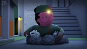 Jump From Piggy's Jaws To Save The Day. Wallpaper