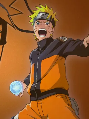 Jumpsuit Naruto With Rasengan Wallpaper