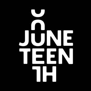 Juneteenth Black And White Poster Wallpaper