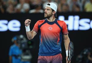 Jurgen Melzer With Fist Pump Wallpaper