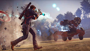 Just Cause 2 War Scene Wallpaper