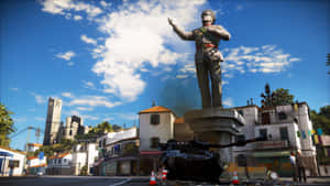 Just Cause3 Statue Destruction Wallpaper