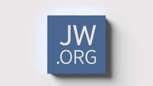 Jworg Logo On Blue Square Wallpaper