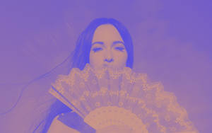 Kacey Musgraves Purple Album Cover Wallpaper