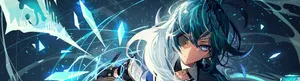 Kaeya, The Loveable Cheerful Character From The Popular Videogame Genshin Impact. Wallpaper