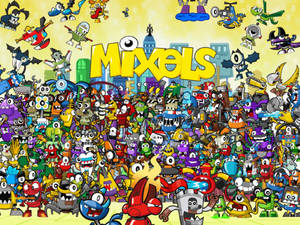 Kahoot Mixels Cartoon Art Wallpaper