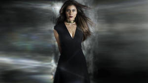 Kajol Devgan Glowing In A Sophisticated Black Dress Wallpaper