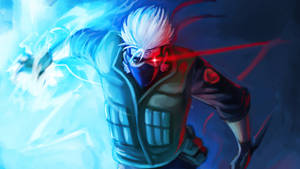 Kakashi 4k Glowing Red Eye Wallpaper