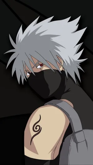 Kakashi_ Hatake_ Closeup_ Naruto_ Anime Wallpaper