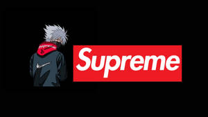 Kakashi Hatake Supreme Red Wallpaper