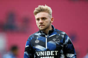Kamil Jozwiak - The No.7 Player Of Derby County Wallpaper