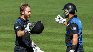 Kane Williamson High Five Wallpaper