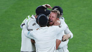 Kane Williamson New Zealand Team Wallpaper