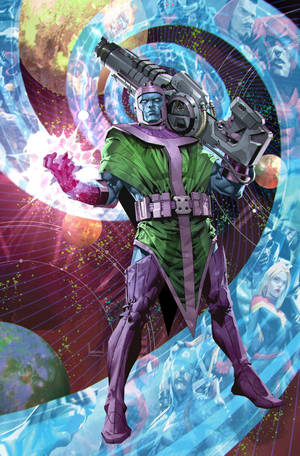 Kang The Conqueror Dominating The Galaxy Wallpaper