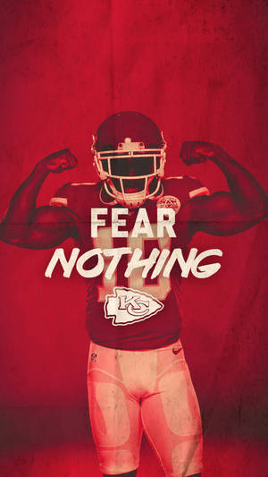 Kansas City Chiefs Logo Fear Nothing Wallpaper