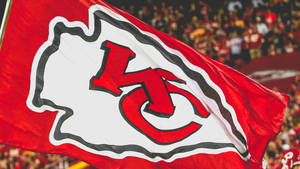 Kansas City Chiefs Logo Flag Wallpaper