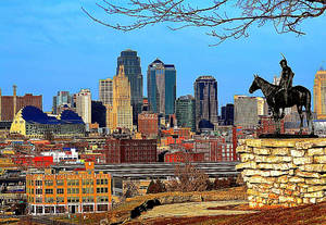 Kansas City Urban Wallpaper