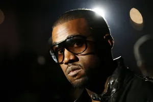 Kanye West Brown Tint Glasses Wallpaper