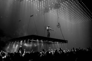 Kanye West Saint Pablo Grayscale Wallpaper